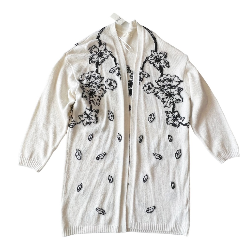 Anthropologie Nadia Floral Cardigan | MEDIUM NWT - Picture 5 of 9